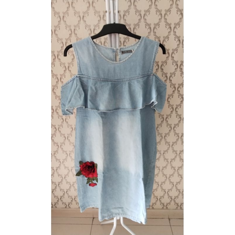 Preloved Dress Denim