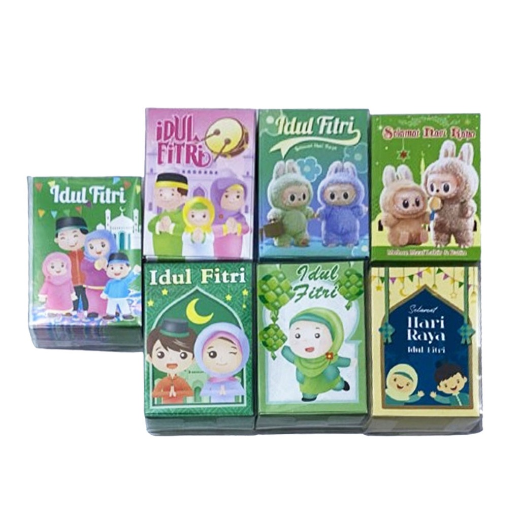 

RM 1 Pack Isi 50Pcs Amplop Lebaran Lucu Angpau Idul Fitri Murah Angpao Karakter Ampao Unik Ampau