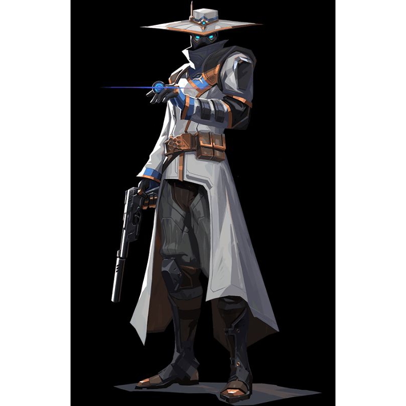 Kostum Cypher (Valorant)