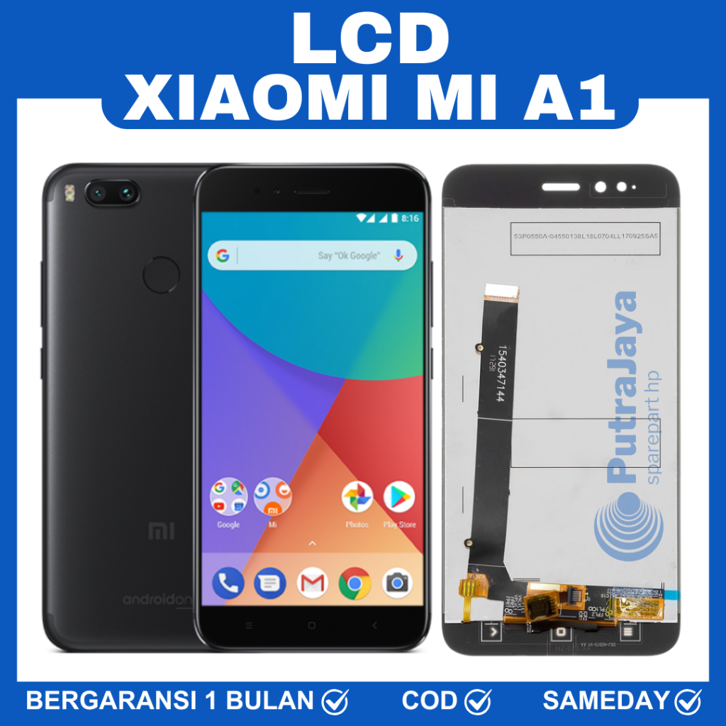 LCD XIAOMI MI A1 / LCD TOUCHSCCREEN XIAOMI MI A1 / MI 5X ORIGINAL OEM BERGARANSI