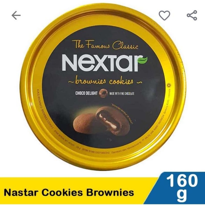 

Nextar Nastar Cookies Brownies 160g