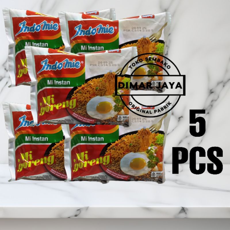 

Indomie Goreng (5 Bungkus)