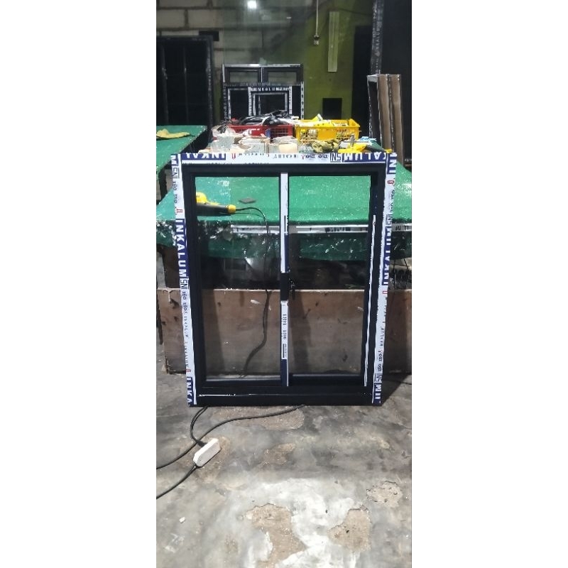 jendela aluminium 120x100 custom