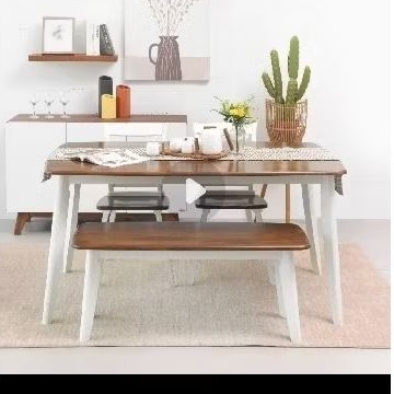 Set Meja Makan Informa Yelets Meja Makan Kayu Informa Preloved Prelove