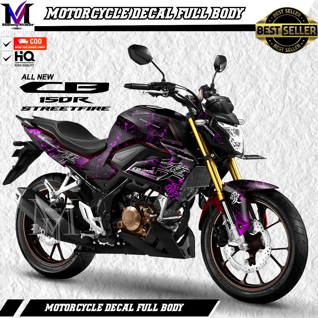 Decal Full Body CB 150R 2021 Stiker CB NEW 2021 Variasi Hayabusa