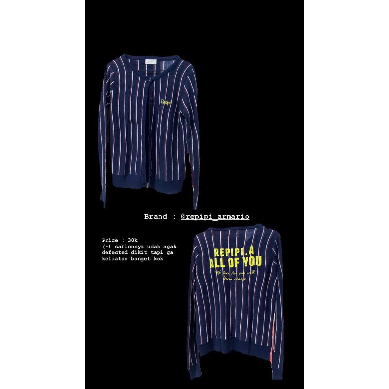 Cardigan Second Hand - Repipi Armario