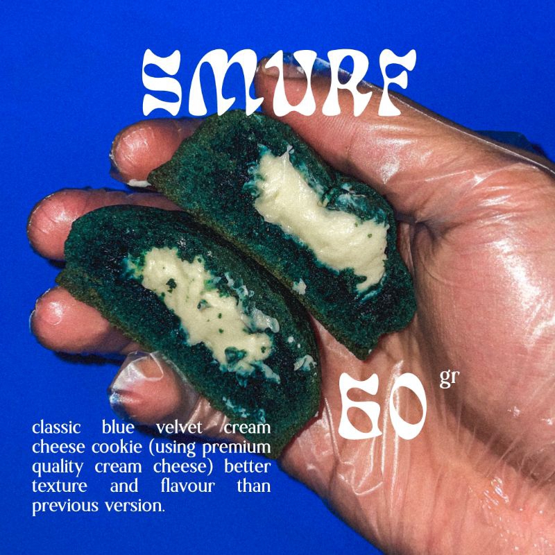 

Soft Baked Cookies Smurf by Chewme