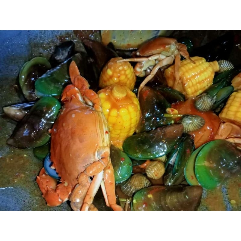 

seafood gabrukan paket jomblo