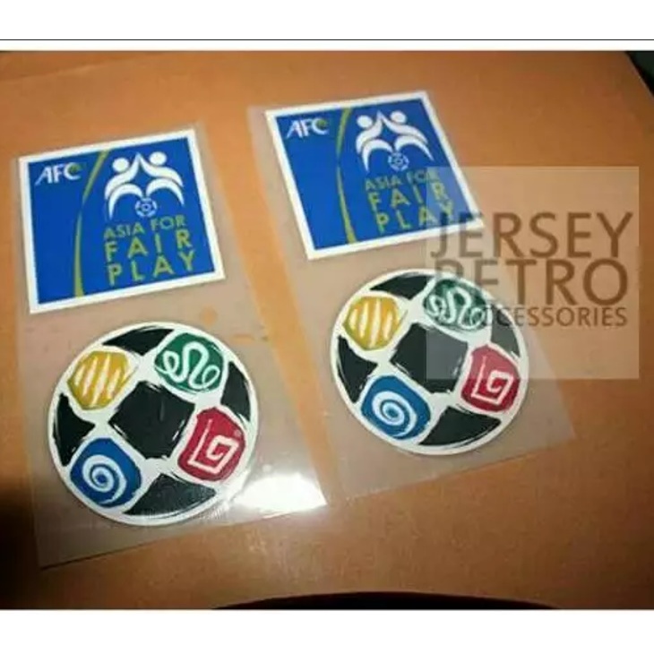 PATCH DTF ASIAN CUP JERSEY INDONESIA AFC 2007