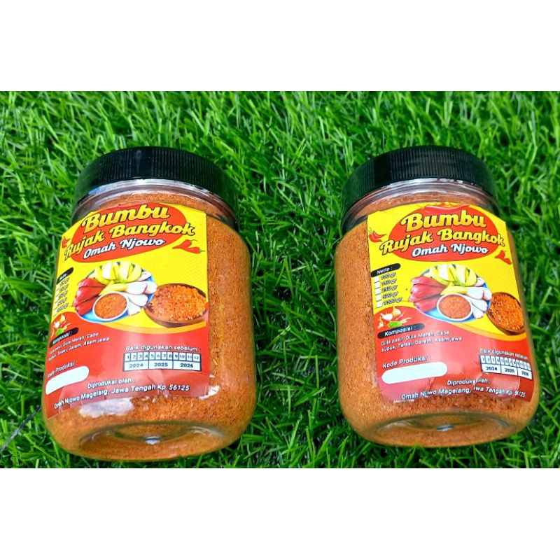 

Bumbu Rujak Bangkok 150gr / Bumbu Rujak Buah / Sambal Tabur Bangkok Thailand / Bumbu Buah / Rujak Jambu Kristal / Pedas Manis Asin