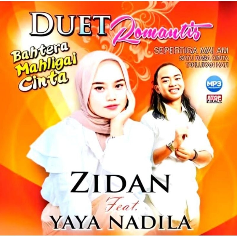 KASET CD MP3 MOBIL LAGU DUET ROMANTIS ZIDAN feat YAYA NADILA - KASET CD MP3 BOX SEGEL - KASET CD MP3