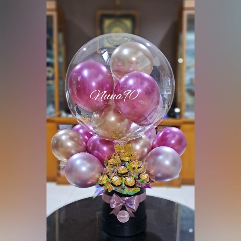 Bouquet Balloon w/ ferrero