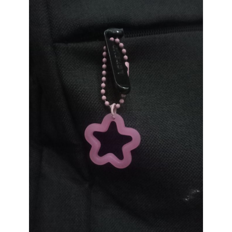 gantungan kunci tas bintang - bag charm bintang