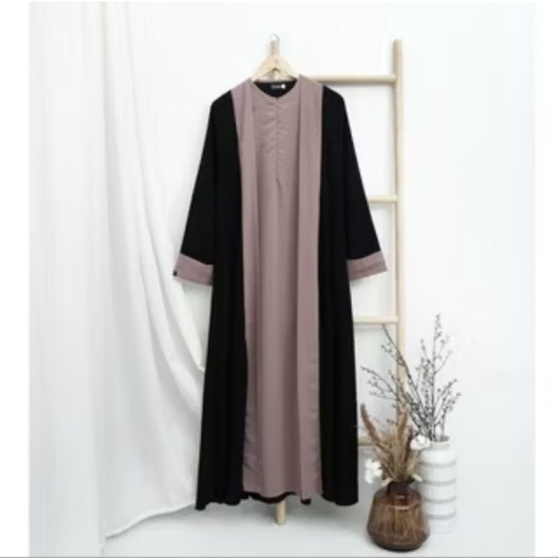 [PRELOVED] HIMOSLY - Hulya Abaya | Abaya Basic | Abaya Jetblack | Abaya Hitam Abaya Turkey | Abaya A