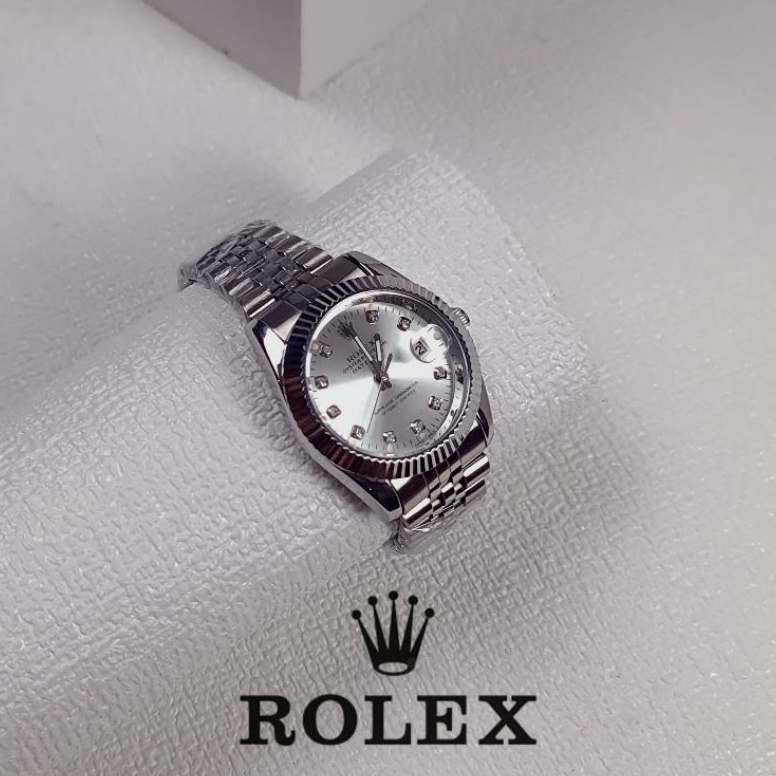KODE J78S Jam Tangan Unisex Rolex date just
