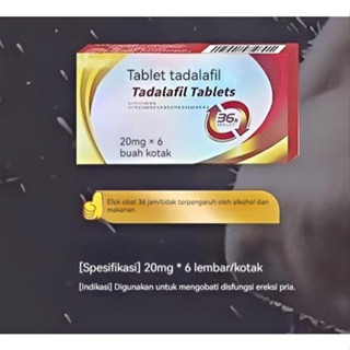 Tablet Tadalafil Obat kuat tahan lama Obat disfungsi ereksi