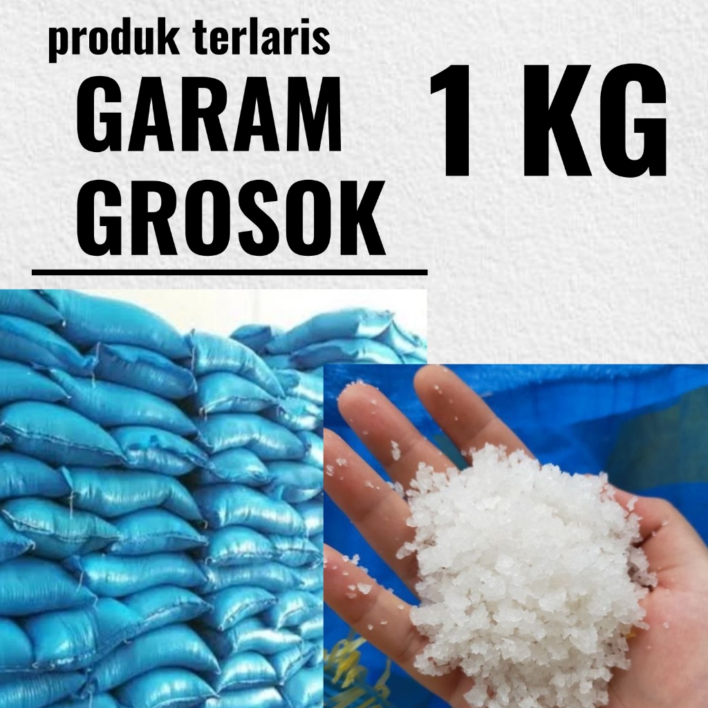 

GARAM KROSOK - GARAM KASAR - GARAM - SEA SALT - GARAM - GARAM IKAN - GAREM -GARAM IKAN
