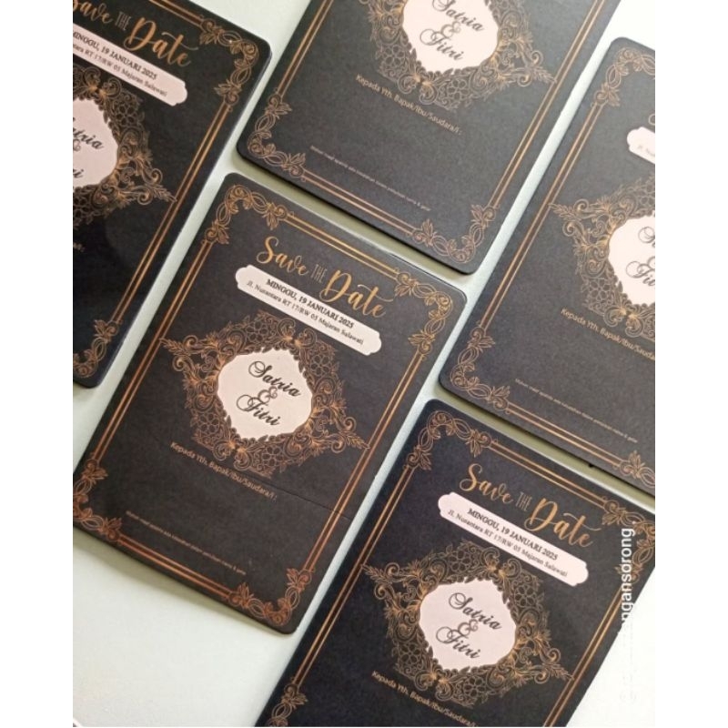 Undangan Pernikahan Elegan kd. Lintang 88