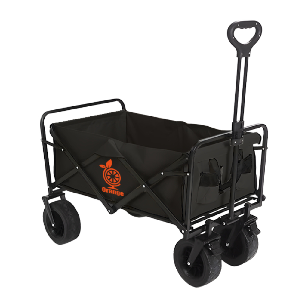 Dreamhome Troli Barang Lipat Troli Camping Gerobak Tangan Box Container Keranjang Camping Lipat