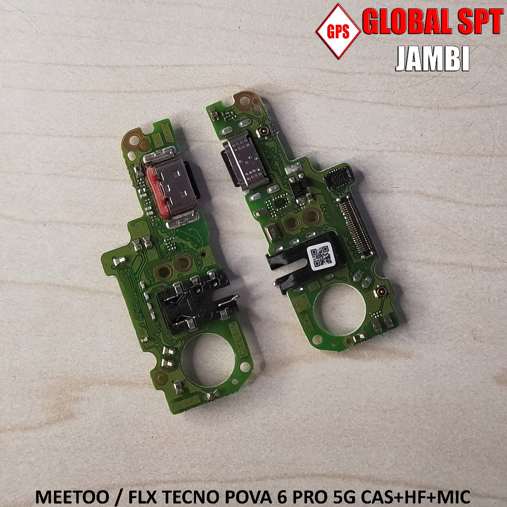 FLEXIBLE TECNO POVA 6PRO 5G CONNECTOR CHARGER / KONEKTOR CAS POVA 6 PRO 5G