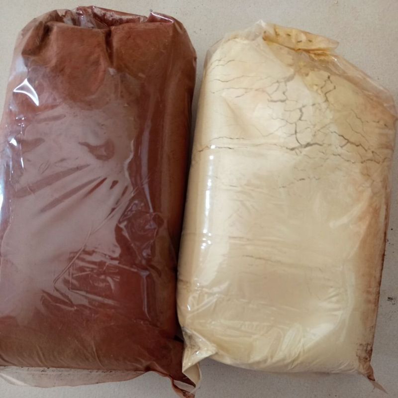 Oker Dempul Kayu JATI | PUTIH | KUNYIT | MERAH 500 Gram