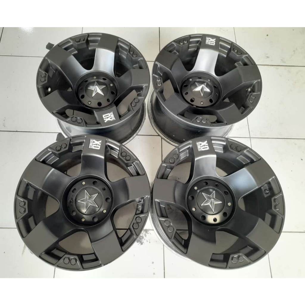 VELG BEKAS MODEL OFFROAD RING 16 LEBAR 8 PCD 5X114 ET15
