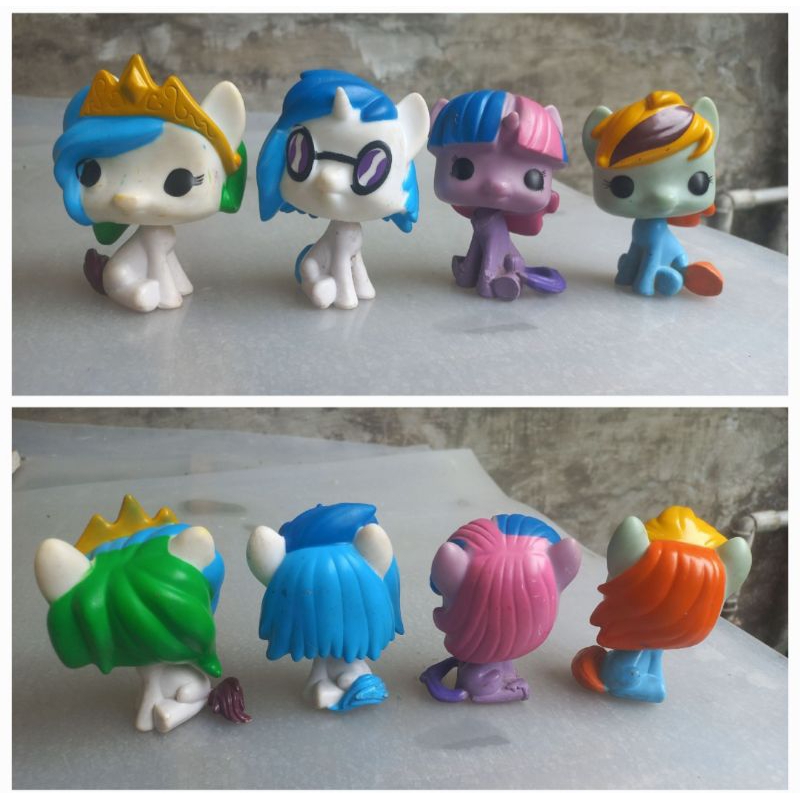 Figure Set Pony Funko Pop Princess Celestia Twilight Sparkle Sea