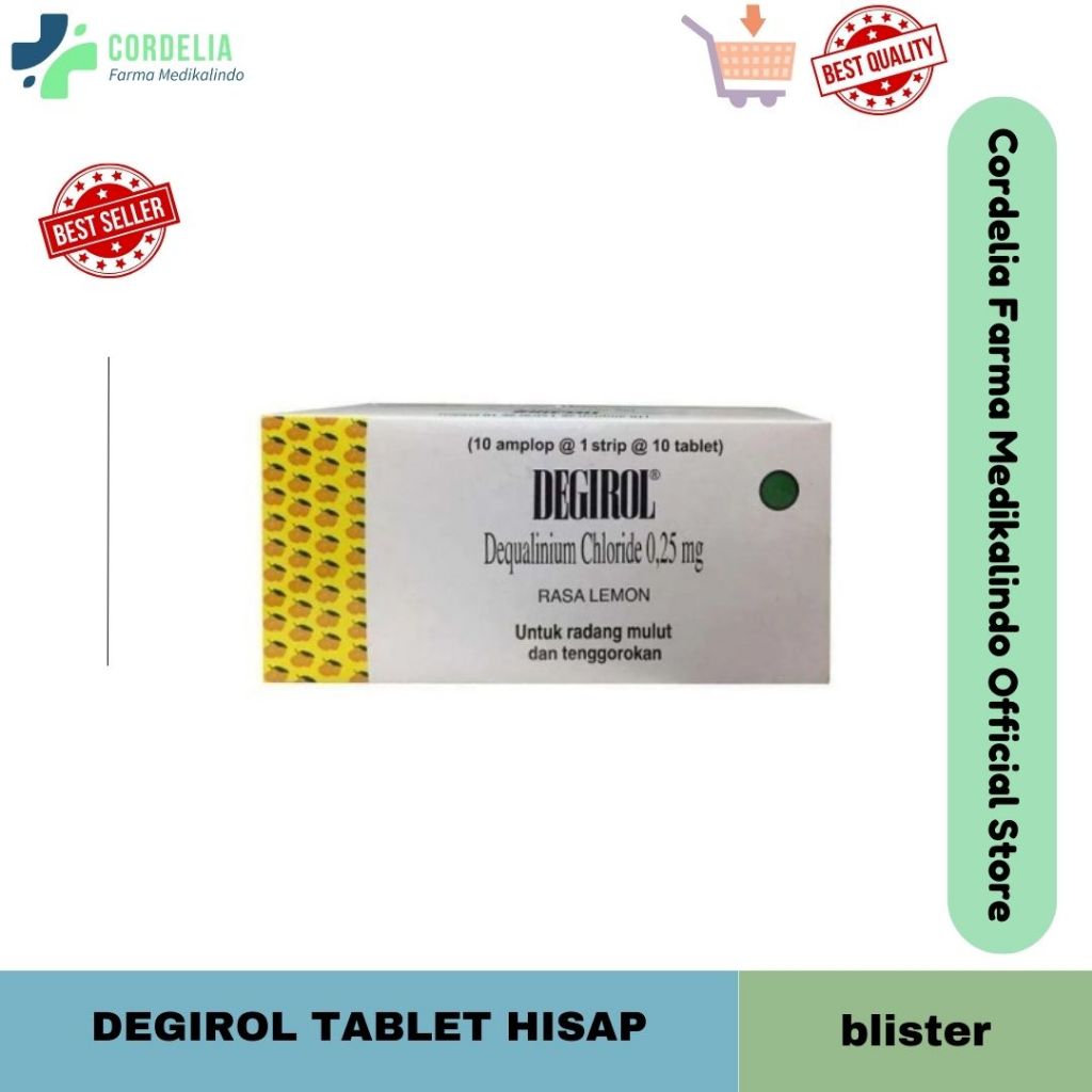 Degirol tablet hisap