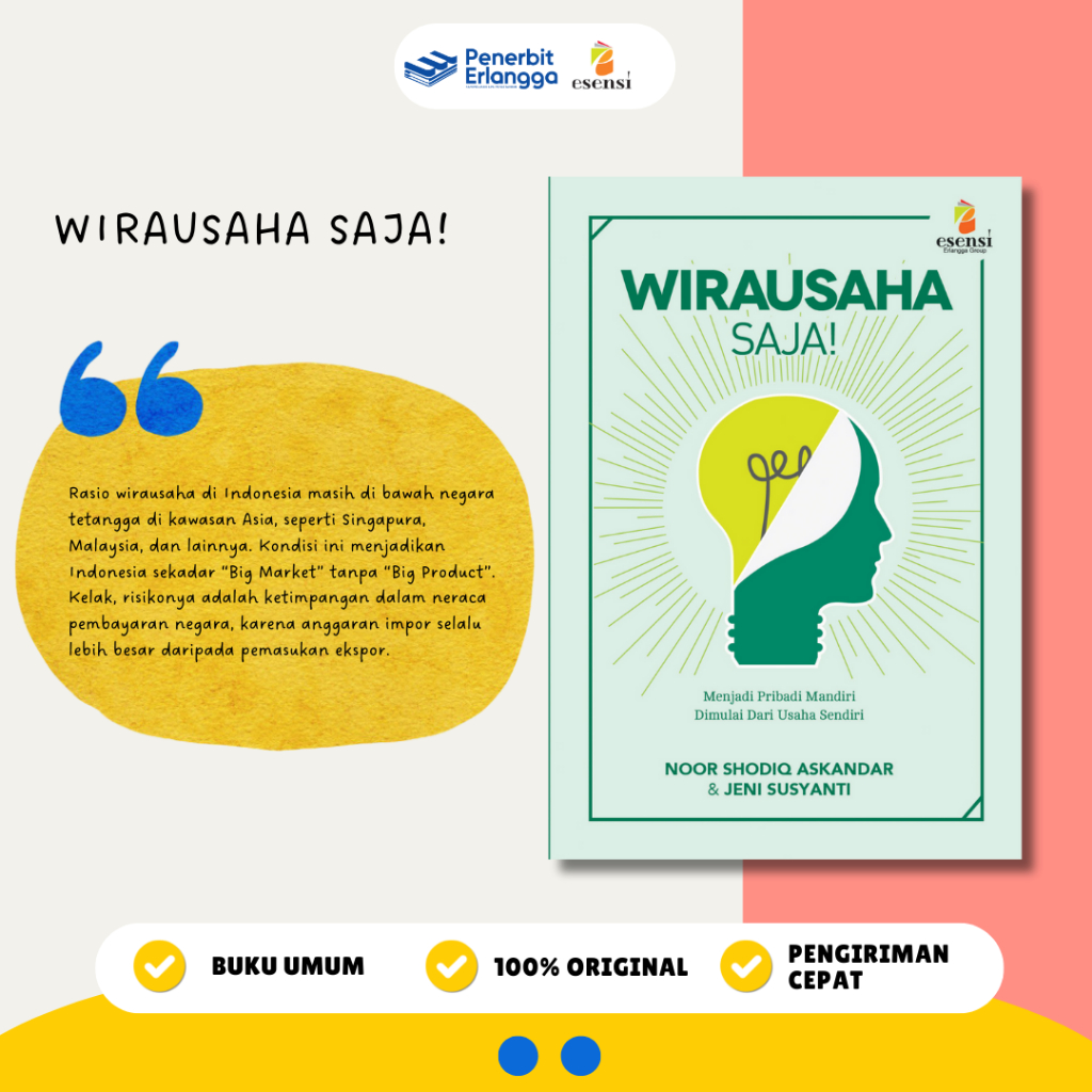 Buku Referensi Manajemen Dan Bisnis: Wirausaha Saja