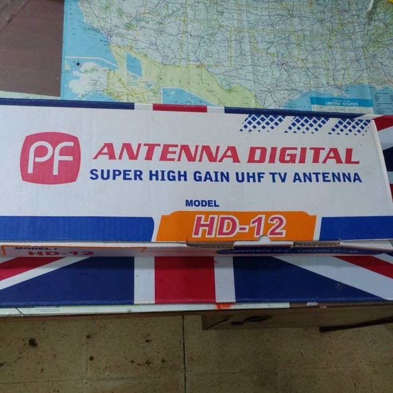ANTENA OUTDOOR TV DIGITAL PF HD-12 SINYAL KUAT