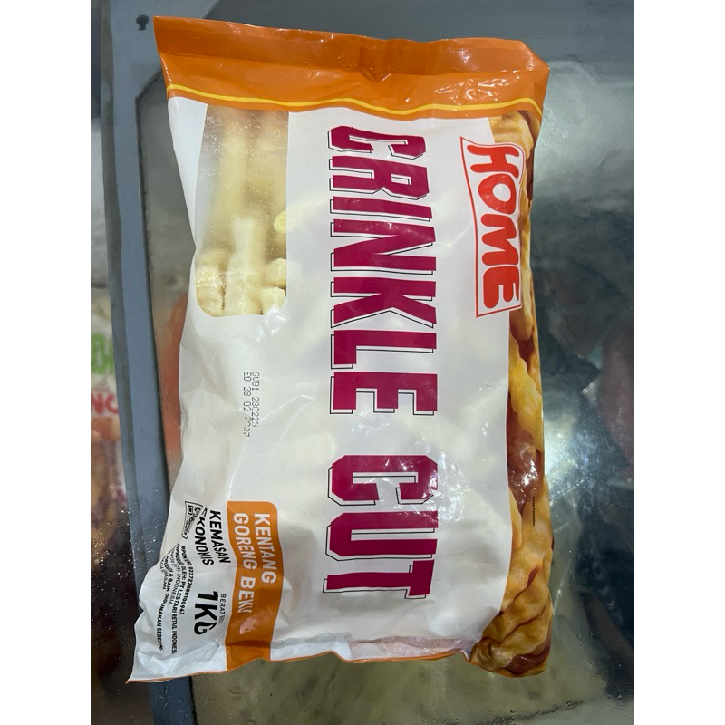 

Kentang Home Crinkle 1 kg