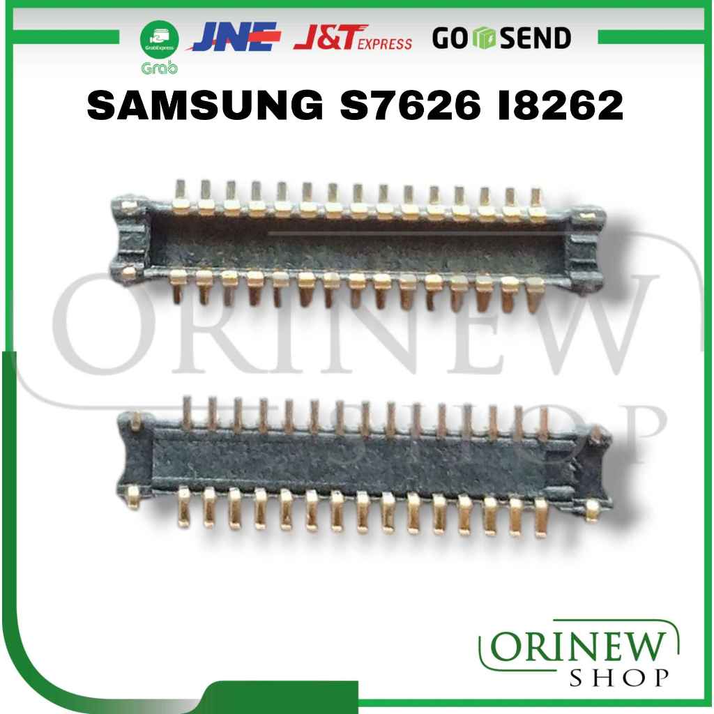 Konektor Lcd SamsungS7626 I8262 Soket Di Mesin Connector Fpc