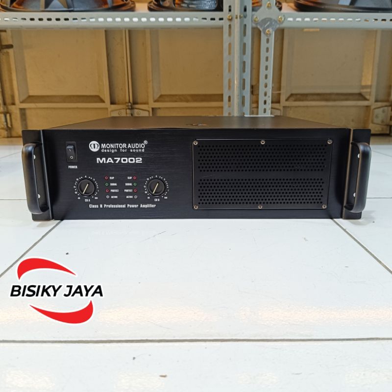 Power 2 channel Monitor Audio MA 7002 Original Power MA-7002 Monitor Audio Power Audio Monitor Audio