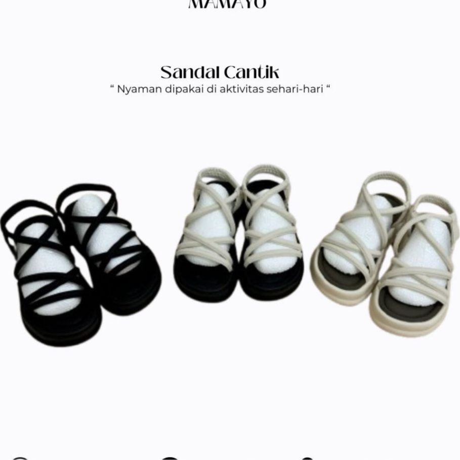 sandal M017 gladiator sandal gladiator wanita / sepatu sandal tali wanita / sandal slip on / Sepatu 