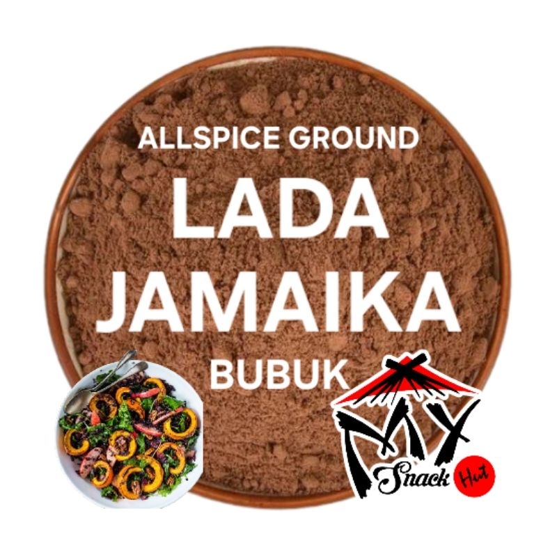 

LADA JAMAIKA BUBUK 250GR MERICA WHOLE PIMENTA DIOICA BERRY DRIED DRY ALLSPICE ALL SPICE PEPER POWDER
