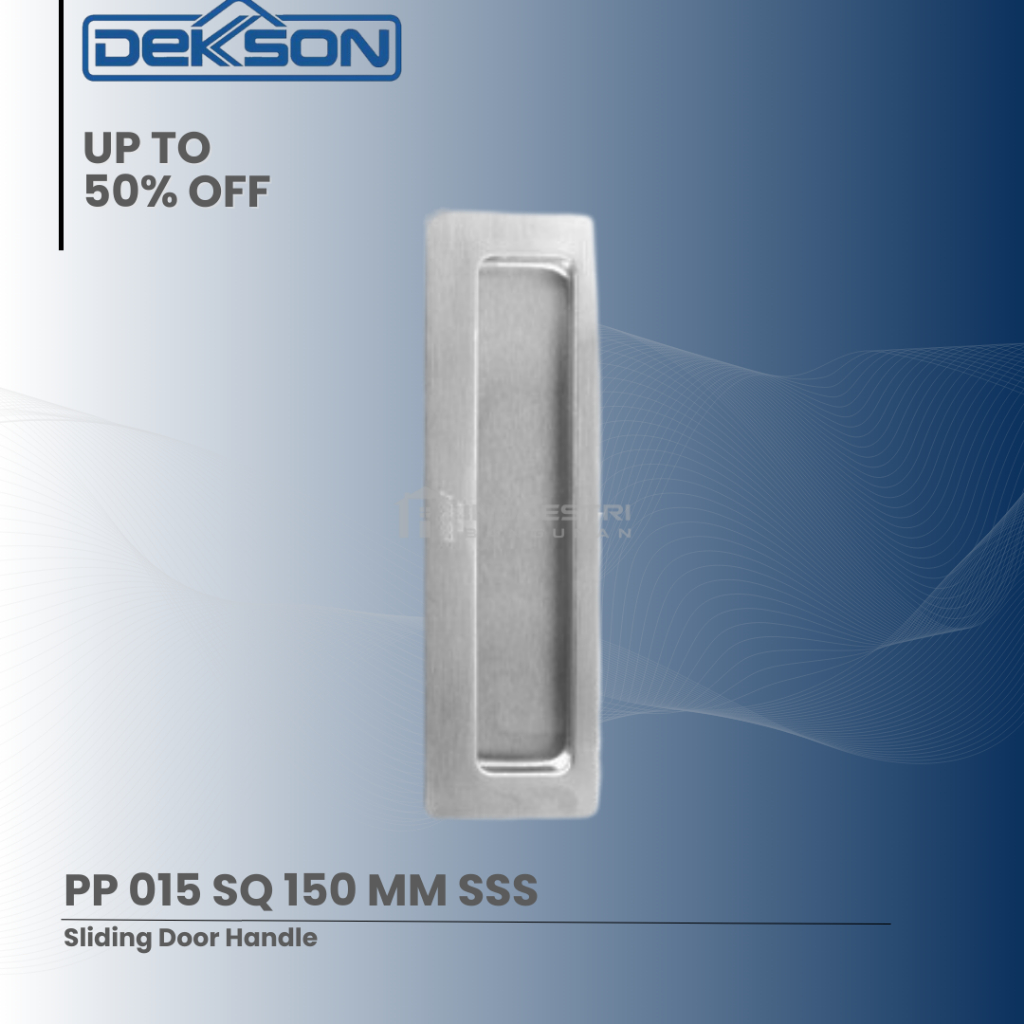 Handle Pintu Sliding Dekkson PP 015 SQ 150 mm SSS / Handle PIntu Geser