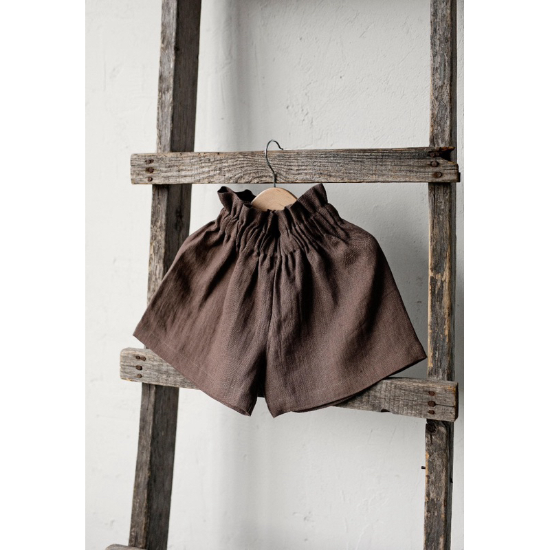 Celana Pendek Anak Linen Celana Pendek Bayi Perempuan