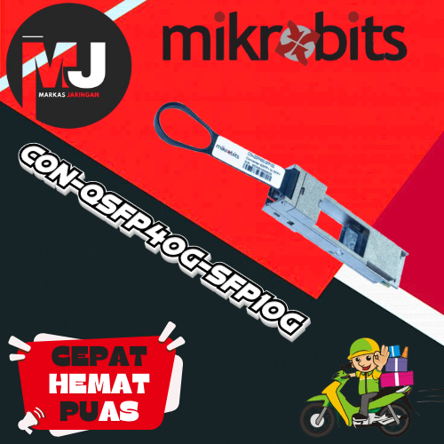 Mikrobits CON-QSFP40G-SFP10G Converter Module QSFP 40G to SFP 10G CON-QSFP40G-SFP10G