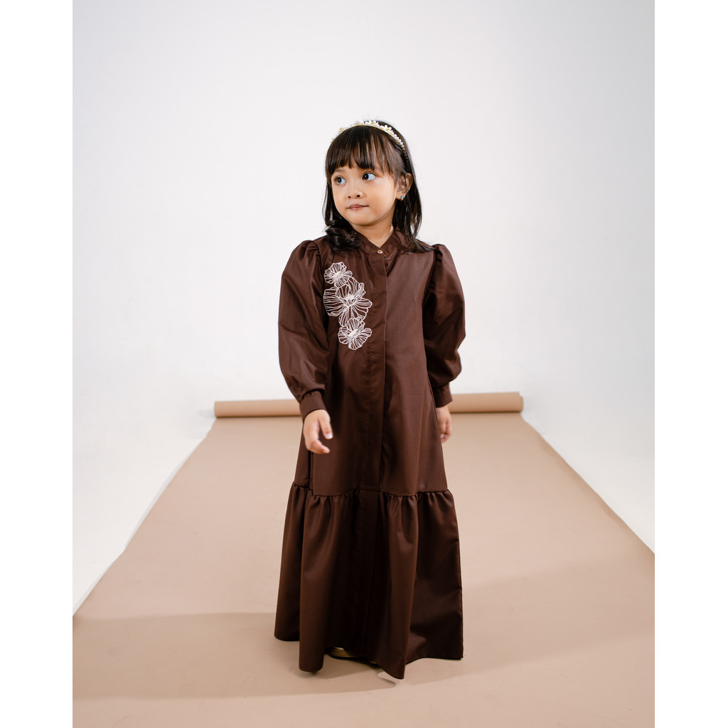 Zysku Xena | Lavatera Girl Dress | Sarimbit Dress Anak
