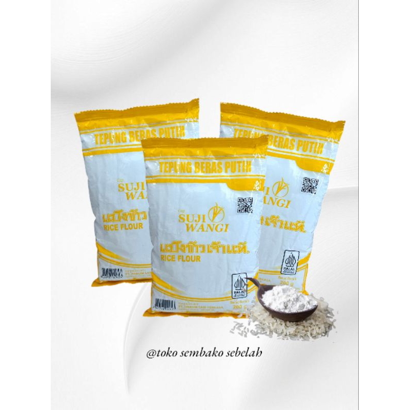 

Tepung Beras Suji Wangi Kemasan 200gr 1 Pcs