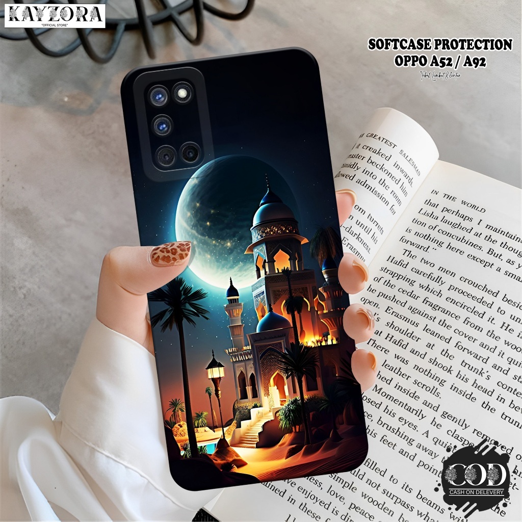 Case OPPO A52 / A92 Terbaru - Fashion Case Masjid - Softcase OPPO A52 / A92 - Silikon Pro Camera - C