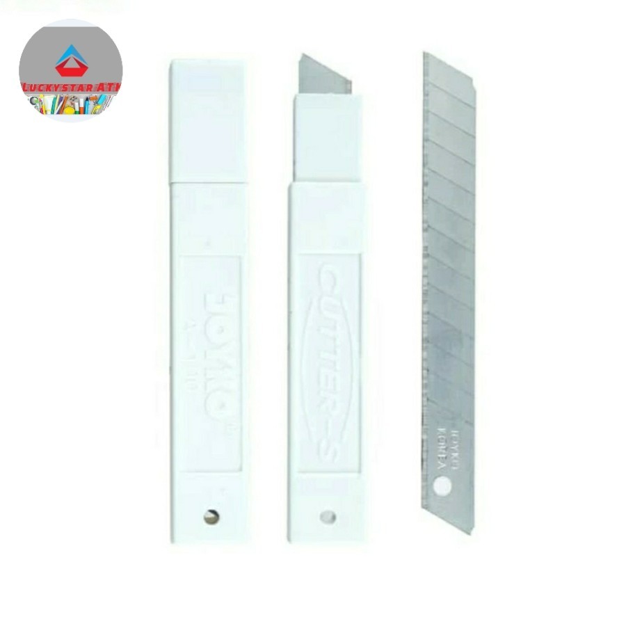 

Isi Cutter Kecil Joyko A100 / Cutter Blade / Refill Cutter / Pisau
