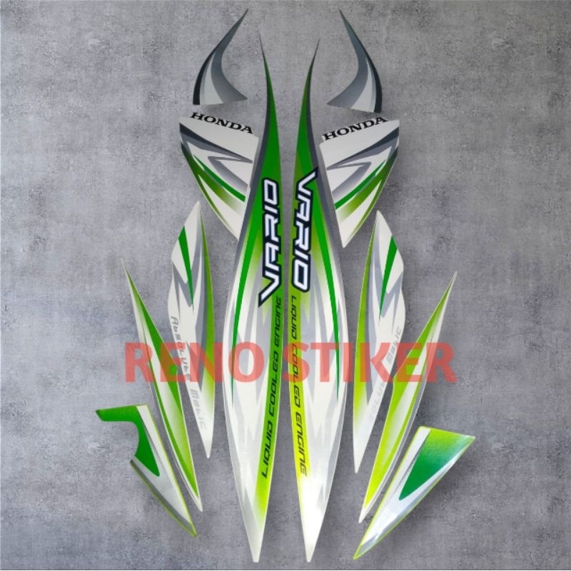 STIKER & STRIPING LIS BODY VARIO 110 KARBU TAHUN 2012 2013 STANDAR/ STRIPING VARIO LAMA / STRIPING V