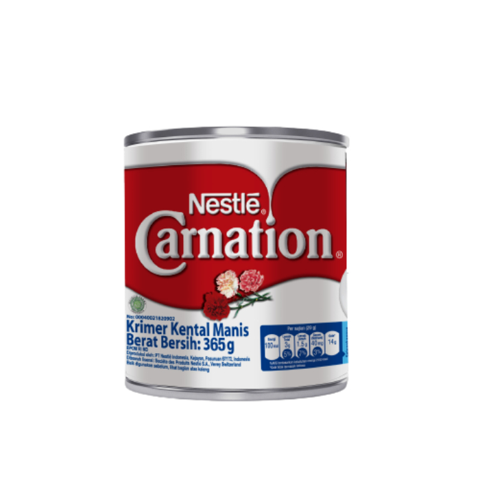 

Nestle Carnation Krimer Kental Manis 365 Gram