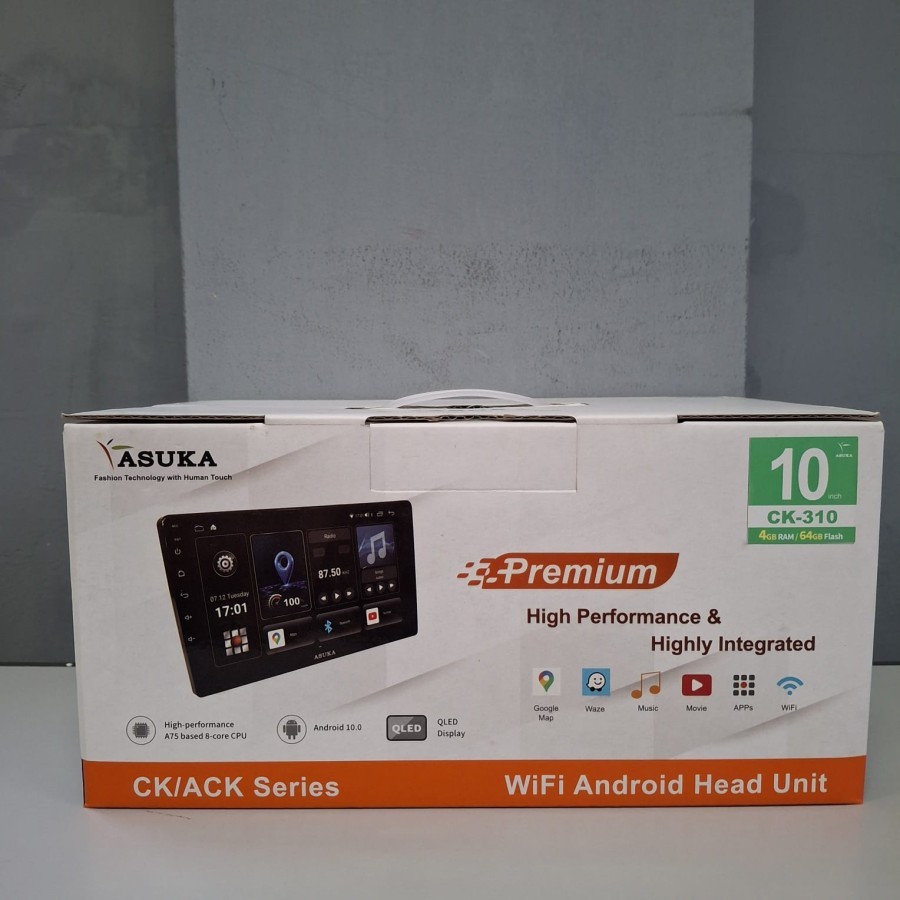 ASUKA CK-310 Premium Head Unit 10 inch Android Audio Mobil CK310