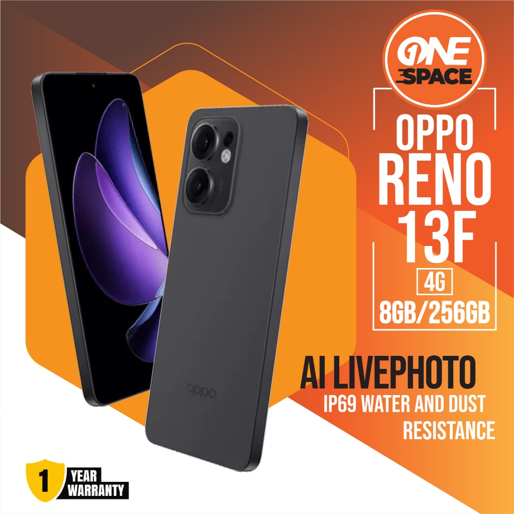 OPPO Reno 13F 4G 8/256 RAM 8 ROM 256 HP Android Reno13 F