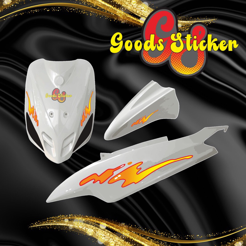 striping sticker variasi mio sporty,smile,honda spicy,honda beat,honda vario,mioj