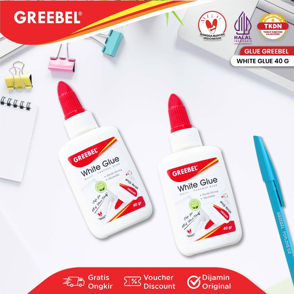 

Lem White Glue 40GR Greebel Multi Purpose Glue 40GR
