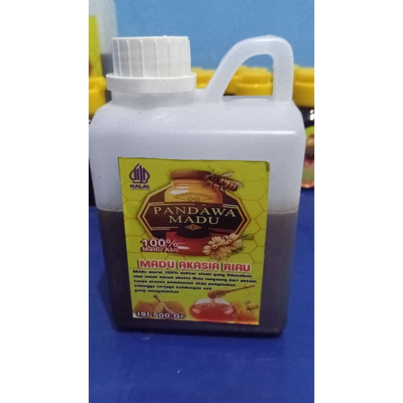 

madu akasia setengah kilo asli