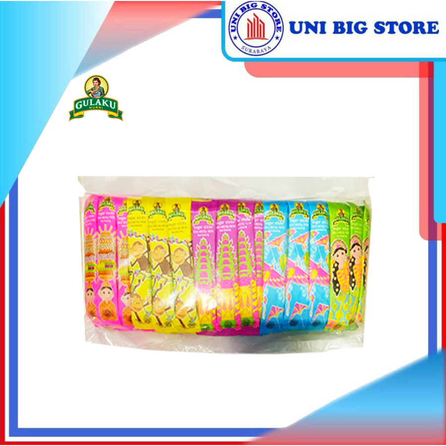 GULAKU Gula Stick Pack 125 sachets 8 gr - Refill Putih Premium